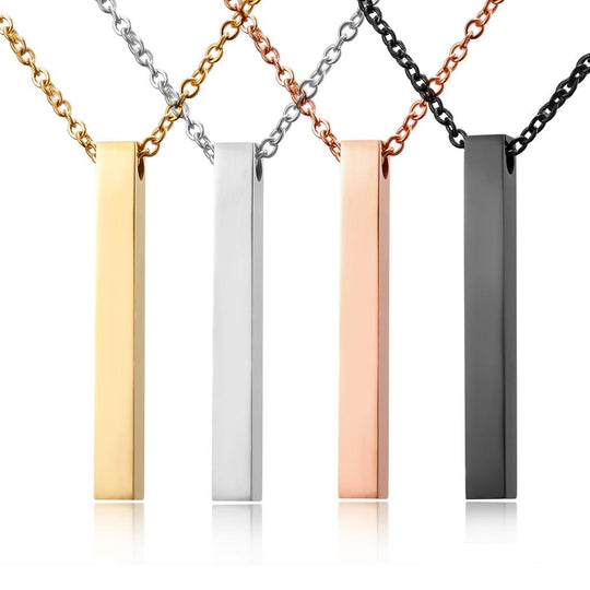 Voor stijlvol en tijdloos - EleganceBar ketting met een minimalistisch ontwerp.