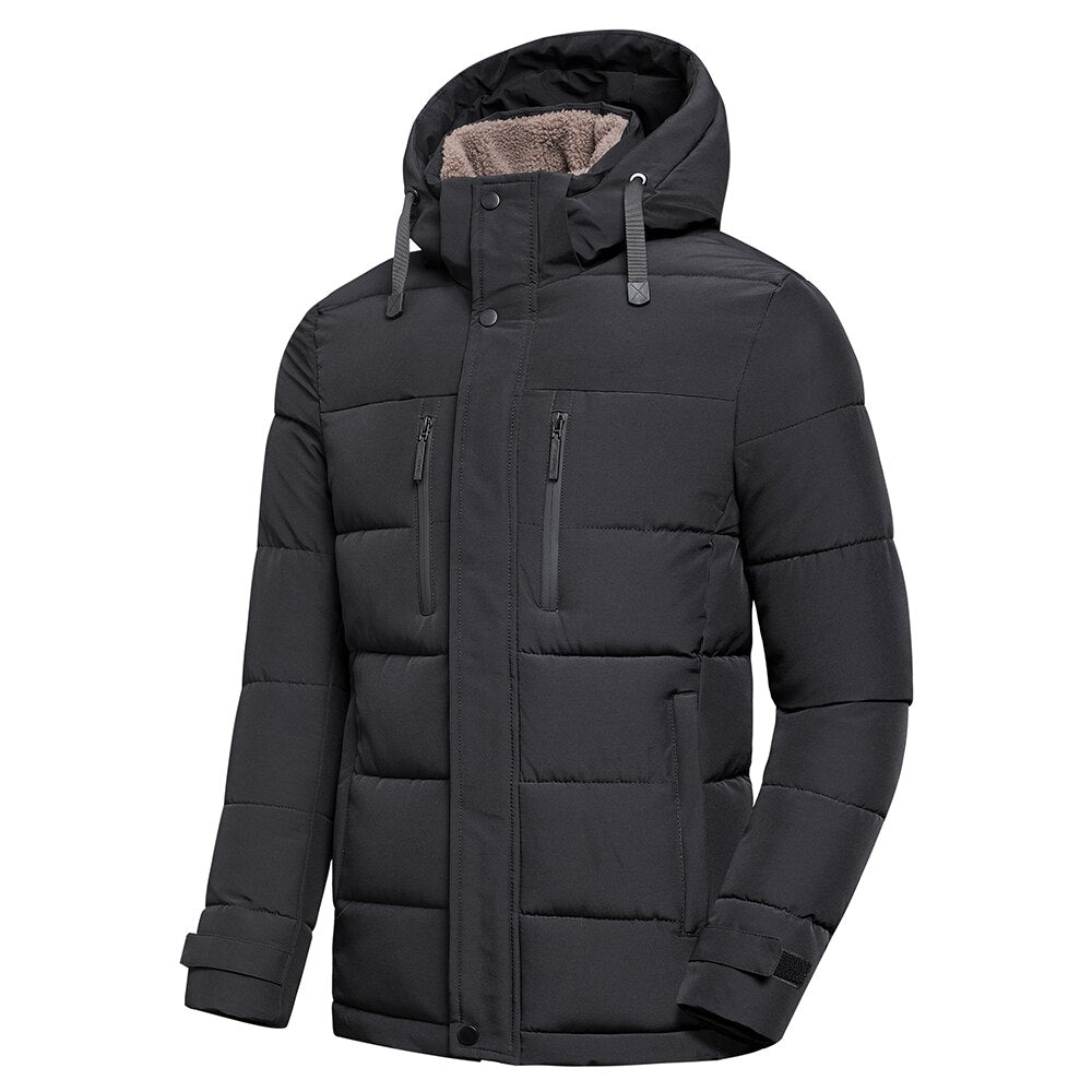 Noah - Padded Winter Jacket with Fleece Lining