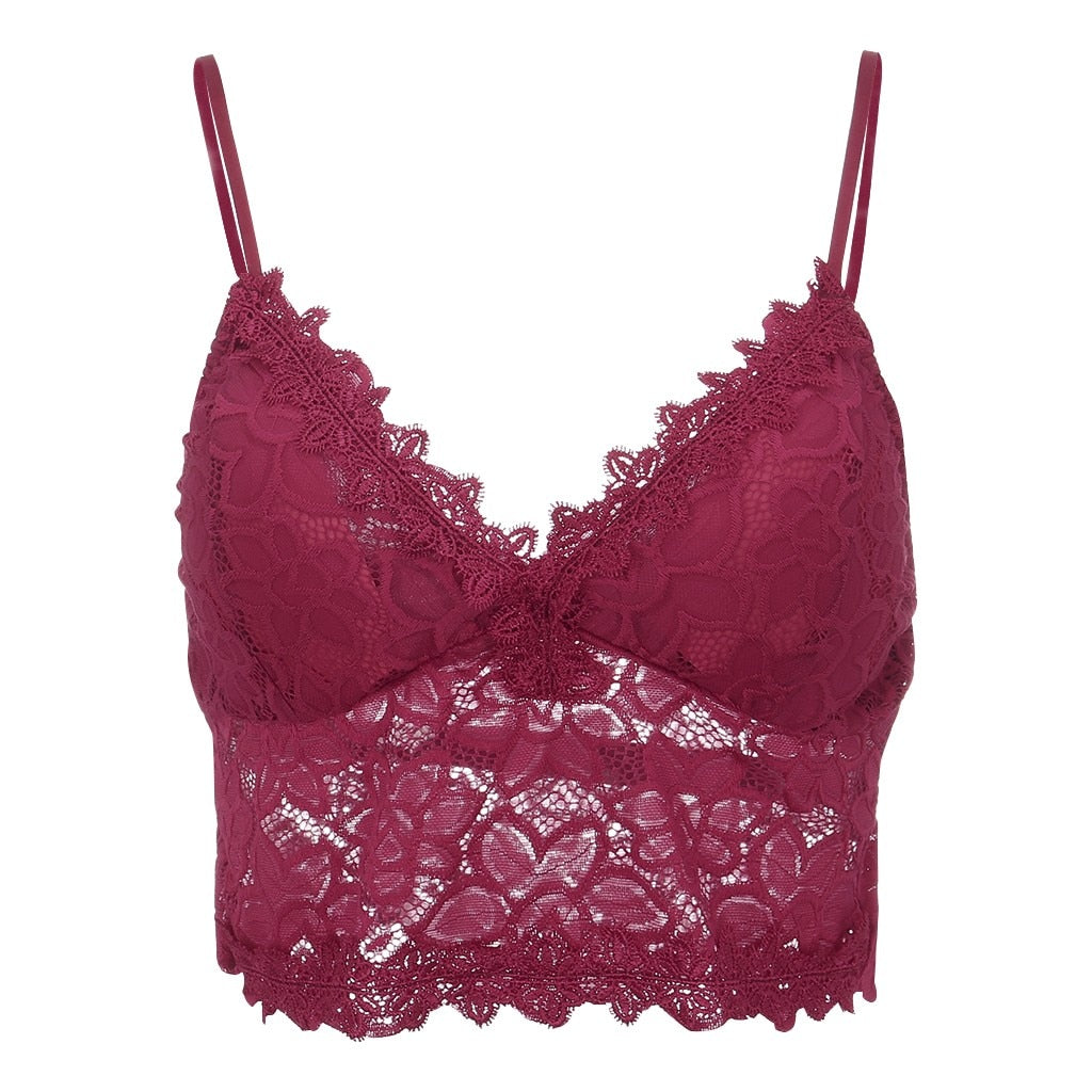 Maëlle | Kanten Bralette Crop-Top
