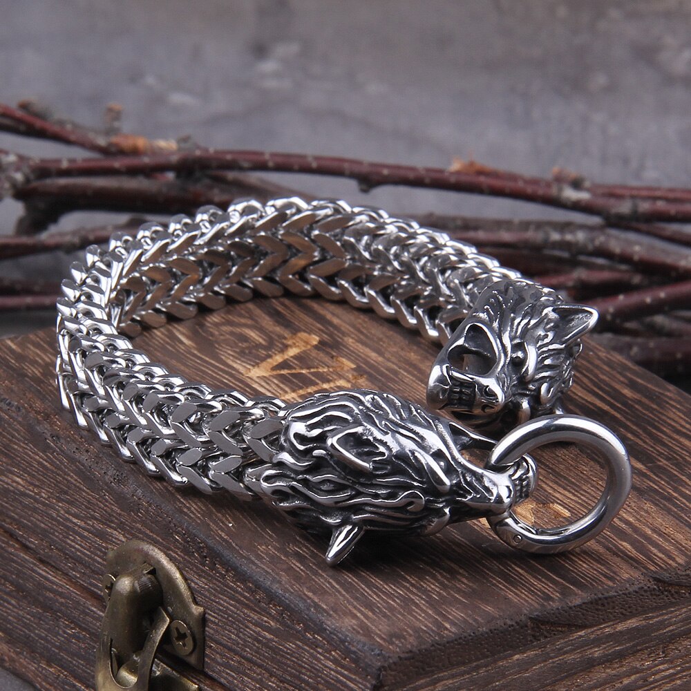 Stoer en authentiek - Luke Viking armband, perfect voor een krachtige uitstraling.
