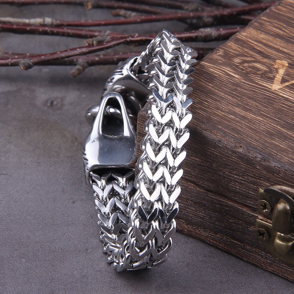 Voor authentiek en stoer - Luke Viking armband met een uniek ontwerp.
