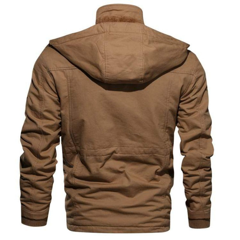 Outdoor pilotenjas voor ultieme bescherming tegen kou.