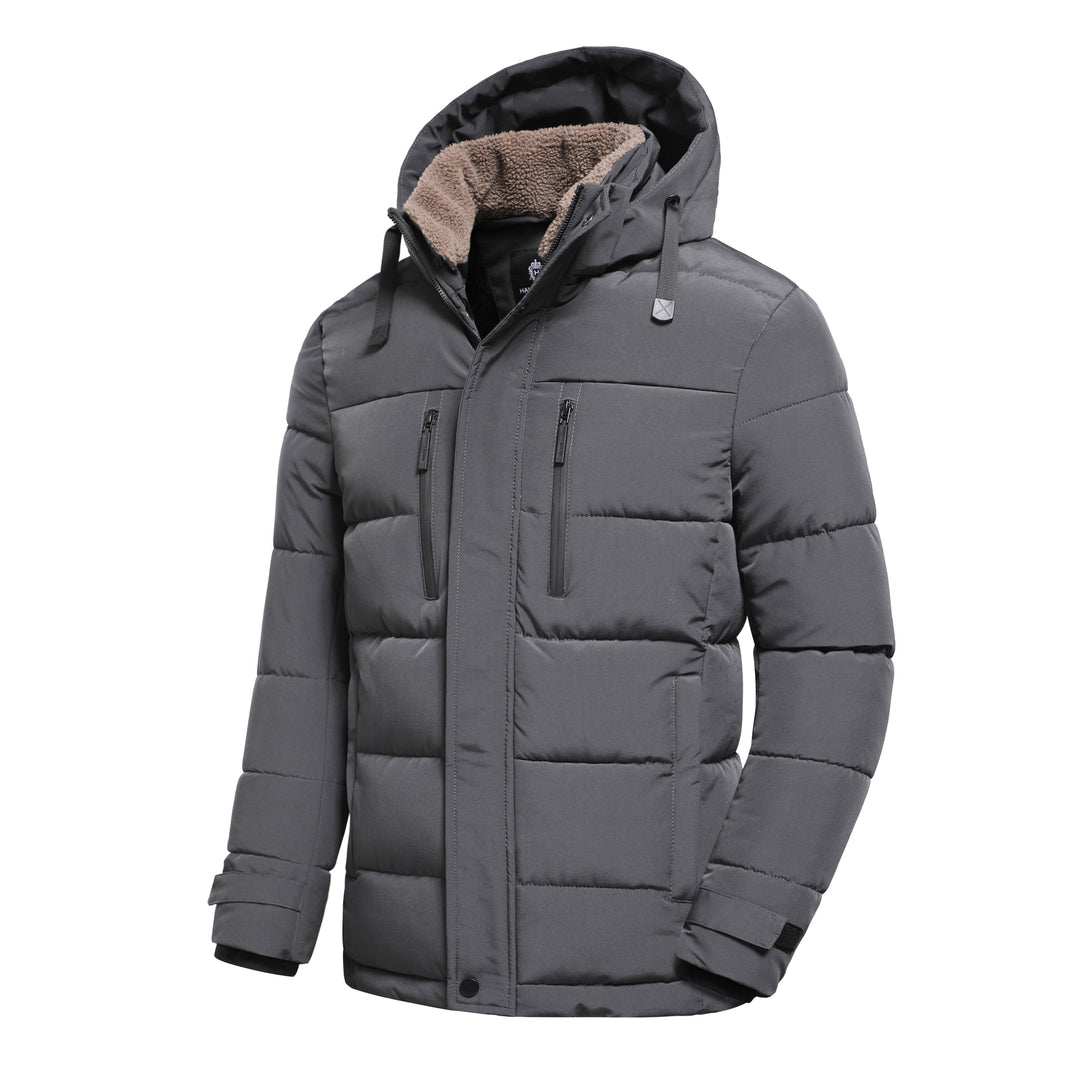 Noah - Padded Winter Jacket with Fleece Lining