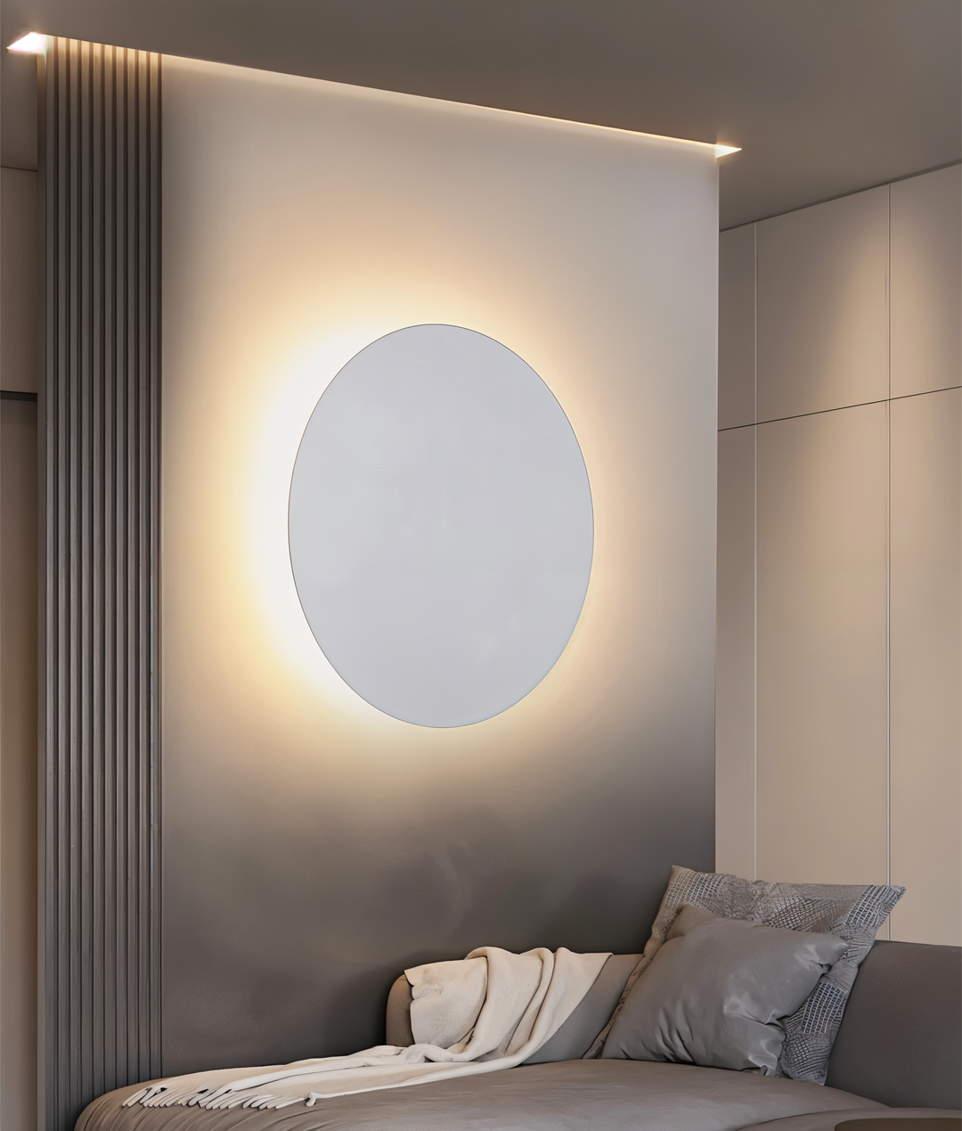 SoftGlow LED wandlampen, bieden luxe verlichting met een subtiel, modern ontwerp.
