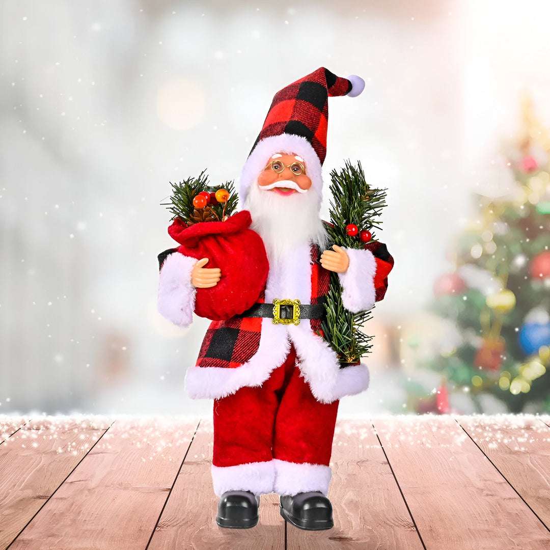 FestiveSanta decoraties zorgen voor een gezellige kerstsfeer.