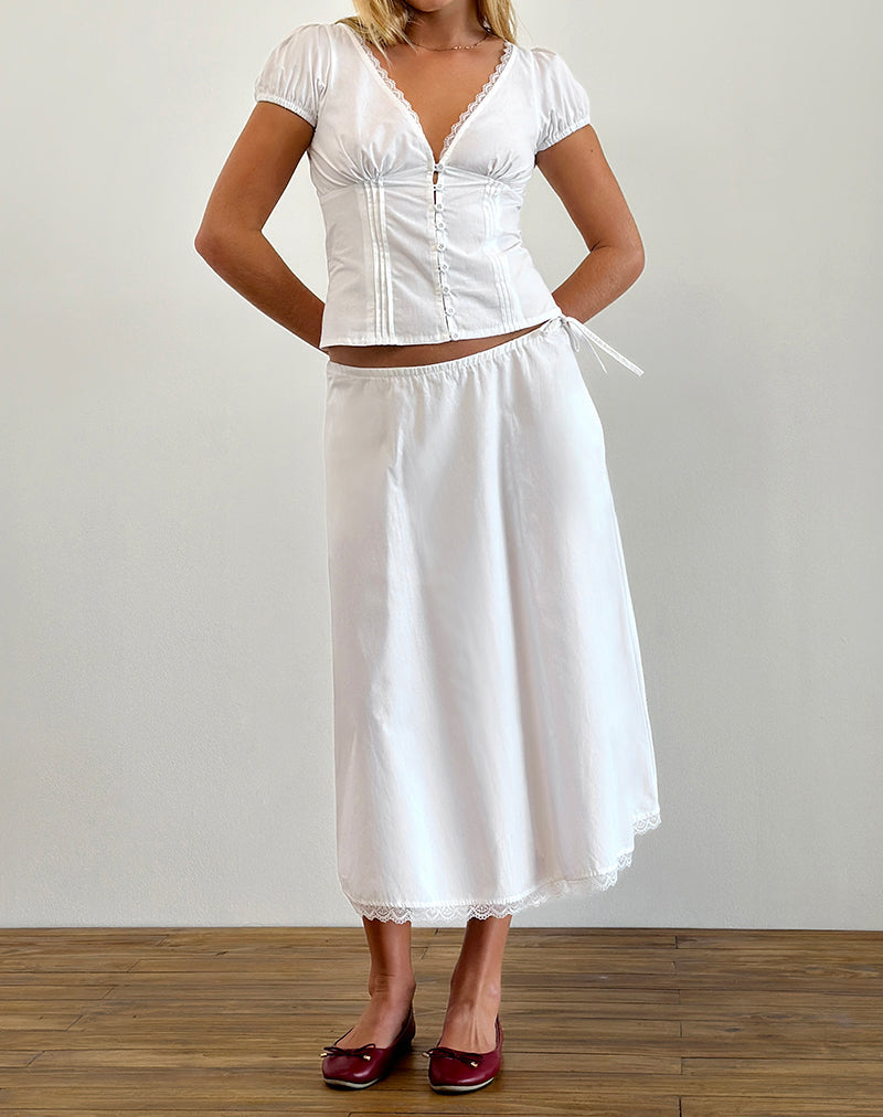 Feline | Corsetto romantico top