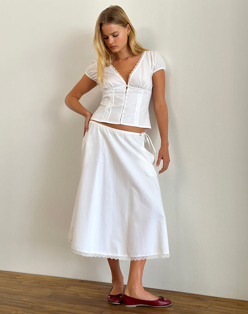 Feline | Corsetto romantico top