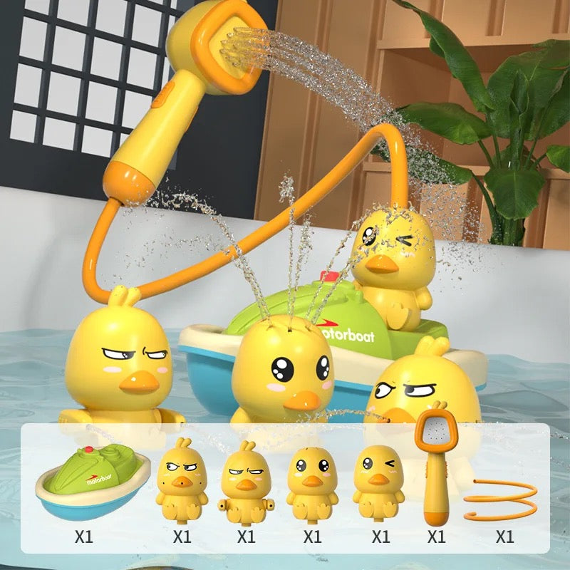 Voor kinderen eindeloos badplezier - DuckSplash, een geweldig speeltje voor in bad.
