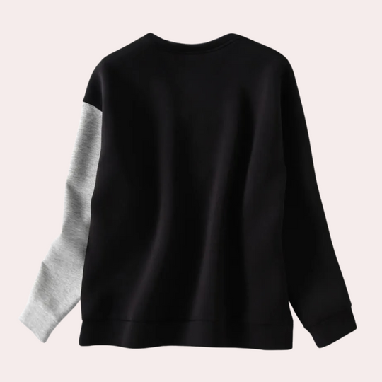 Yara | Women's Luxury Sweatshirt | Black