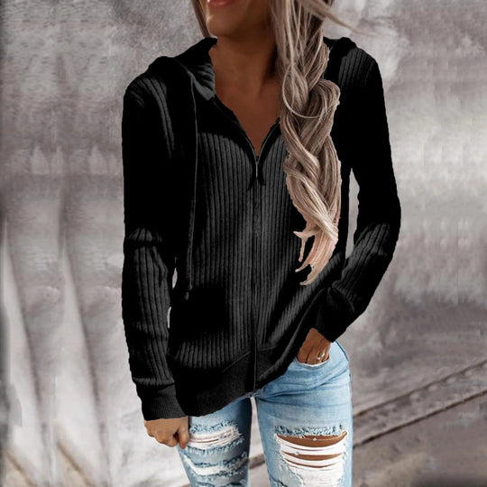 Isabel | Stijlvolle hoodie met rits voor casual outfits