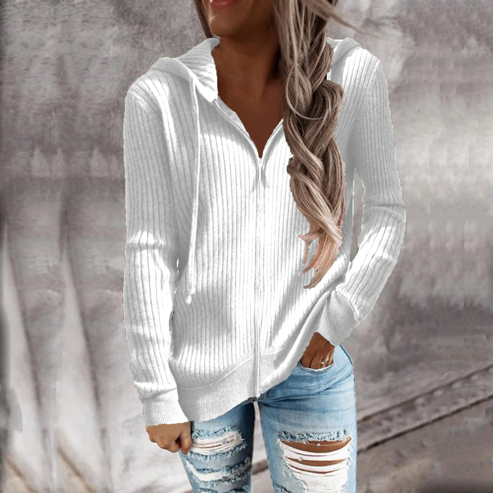 Isabel | Stijlvolle hoodie met rits voor casual outfits