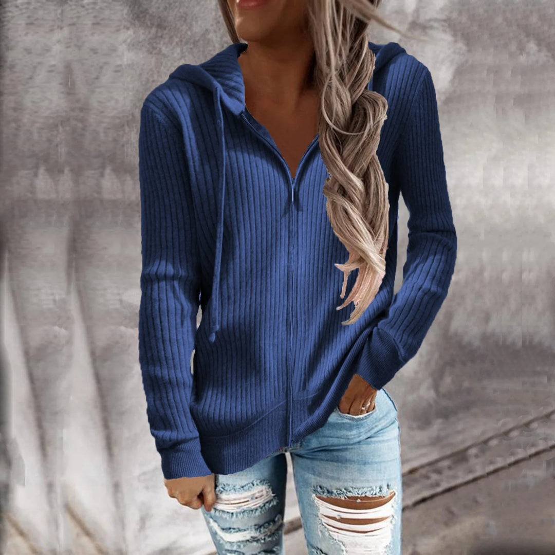 Isabel | Stijlvolle hoodie met rits voor casual outfits