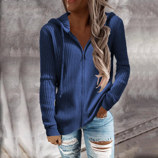 Isabel | Stijlvolle hoodie met rits voor casual outfits