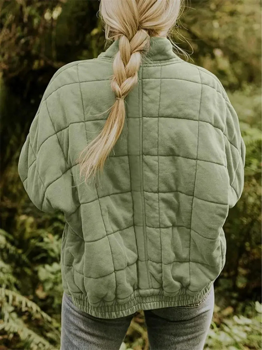 Isabella | Giacca Invernale Imbottita Donna | Grigio Scuro