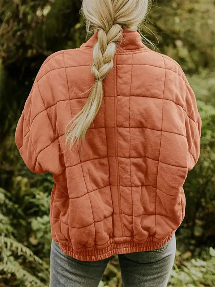 Isabella | Giacca Invernale Imbottita Donna | Grigio Scuro