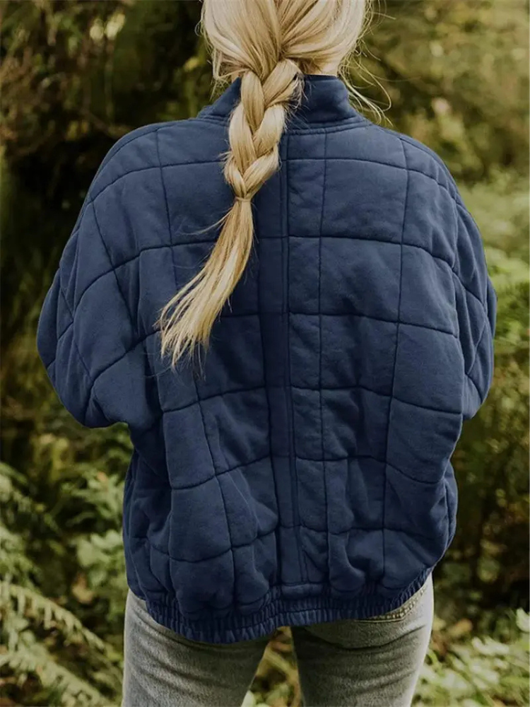 Isabella | Giacca Invernale Imbottita Donna | Grigio Scuro