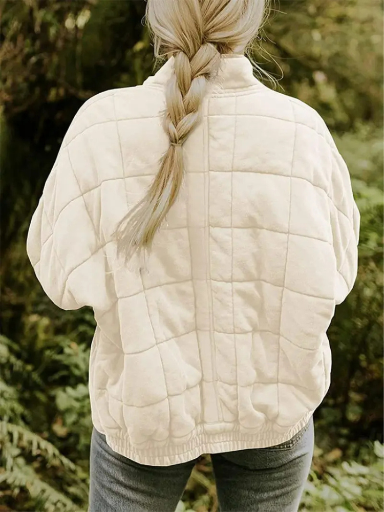 Isabella | Giacca Invernale Imbottita Donna | Grigio Scuro