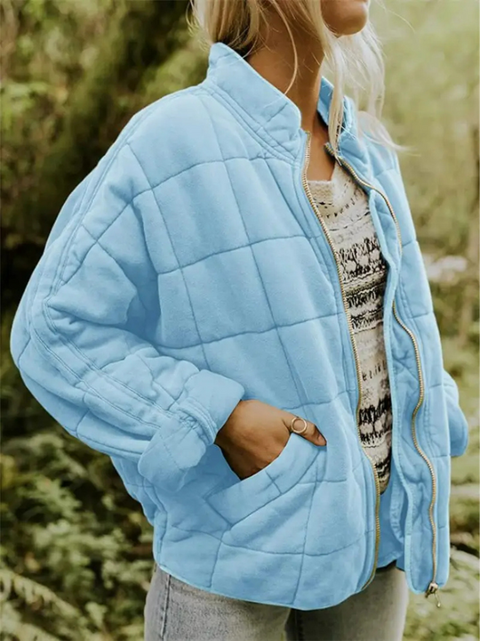 Isabella | Giacca Invernale Imbottita Donna | Grigio Scuro