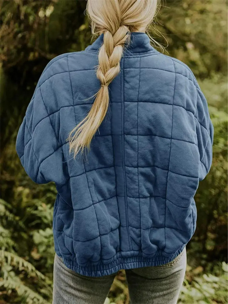 Isabella | Giacca Invernale Imbottita Donna | Grigio Scuro