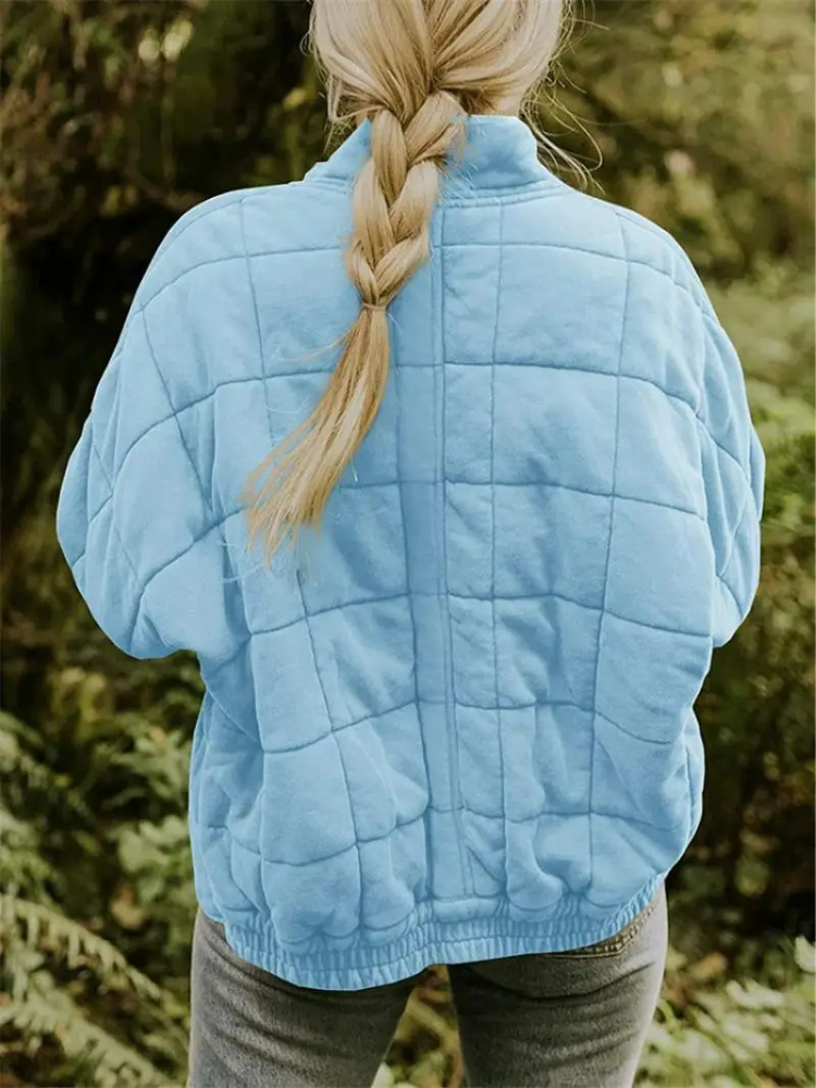 Isabella | Giacca Invernale Imbottita Donna | Grigio Scuro