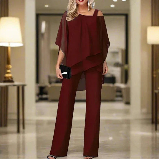 Jennifer | Elegant chiffon set