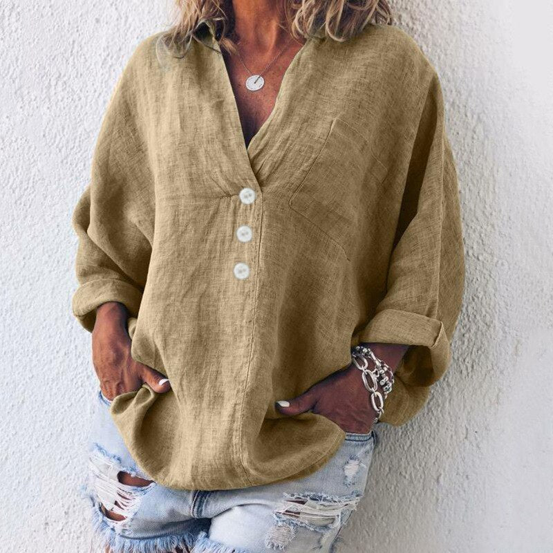 Jennifer | Elegant and stylish blouse with puff sleeves