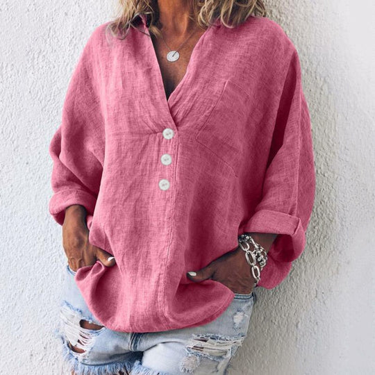 Jennifer | Elegant and stylish blouse with puff sleeves