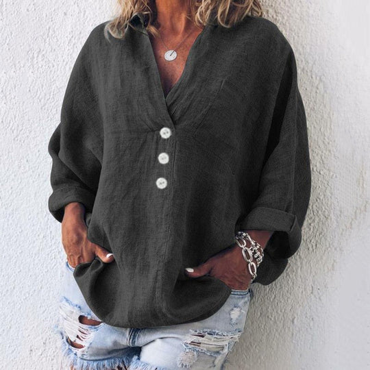Jennifer | Elegant and stylish blouse with puff sleeves