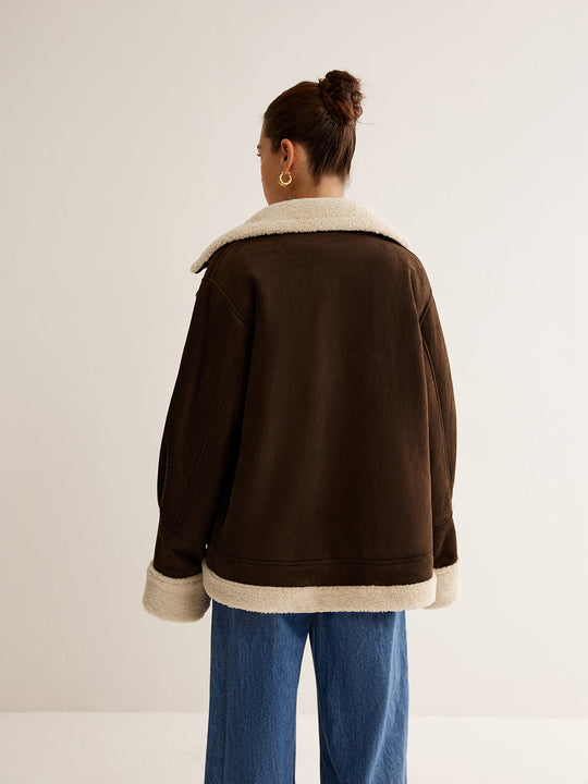 Jennifer | Elegante vintagestijl fleecejas