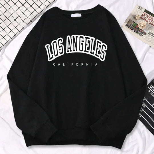 Jennifer | Oversized fleece sweatshirt with round neck