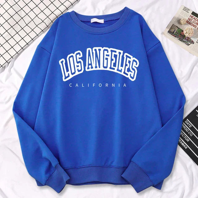 Jennifer | Oversized Fleece-Sweatshirt mit Rundhalsausschnitt