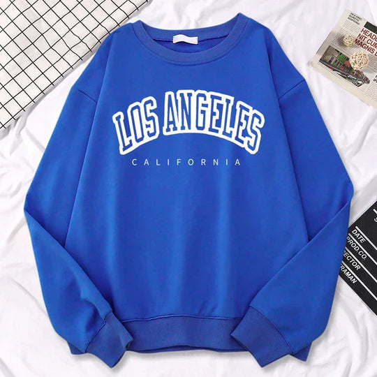 Jennifer | Oversized fleece sweatshirt with round neck