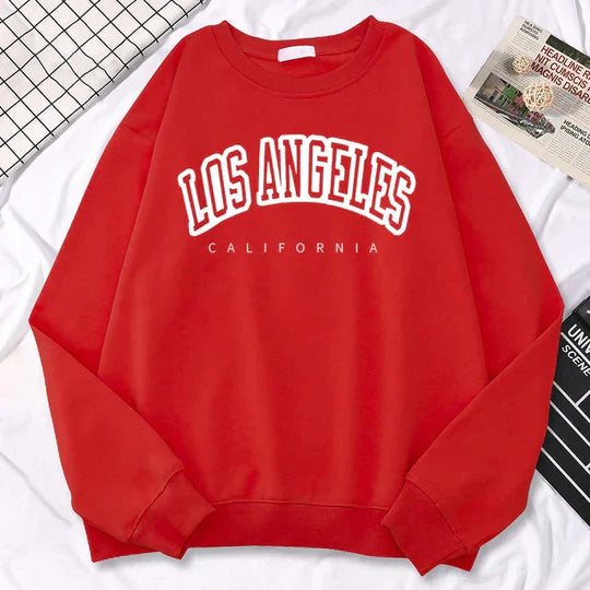 Jennifer | Oversized fleece sweatshirt with round neck