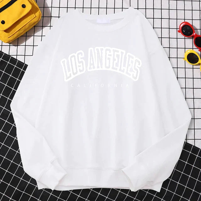 Jennifer | Oversized fleece sweatshirt with round neck