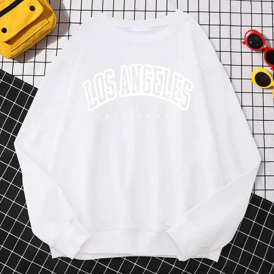 Jennifer | Oversized fleece sweatshirt with round neck