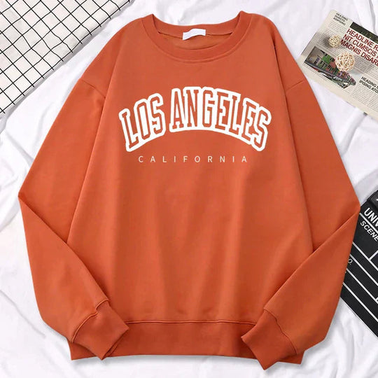 Jennifer | Oversized fleece sweatshirt with round neck