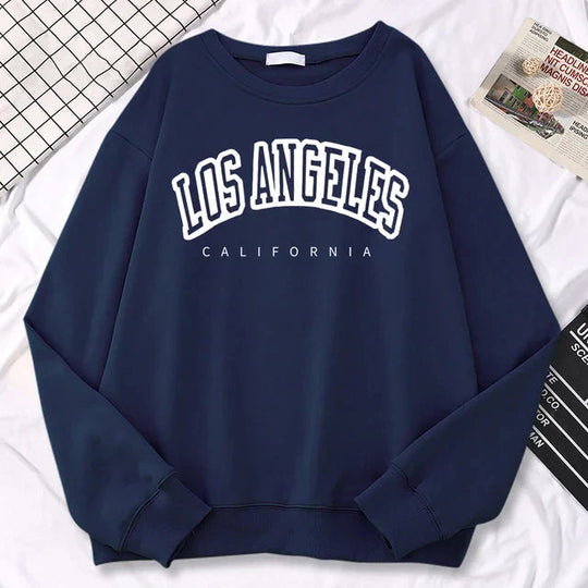 Jennifer | Oversized fleece sweatshirt with round neck