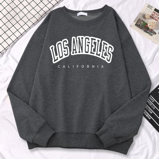 Jennifer | Oversized fleece sweatshirt with round neck