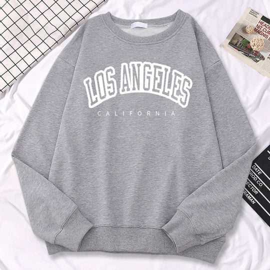 Jennifer | Oversized fleece sweatshirt with round neck