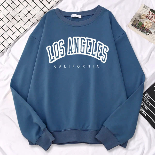 Jennifer | Oversized fleece sweatshirt with round neck