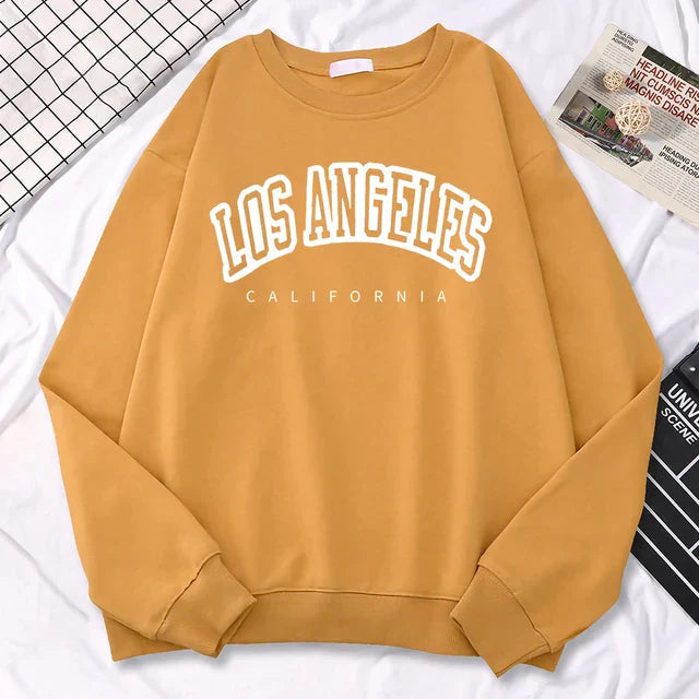 Jennifer | Oversized fleece sweatshirt with round neck