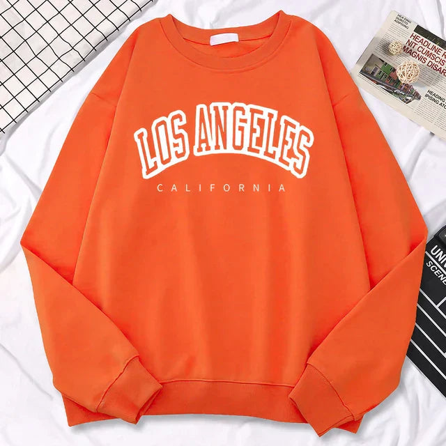 Jennifer | Oversized fleece sweatshirt with round neck