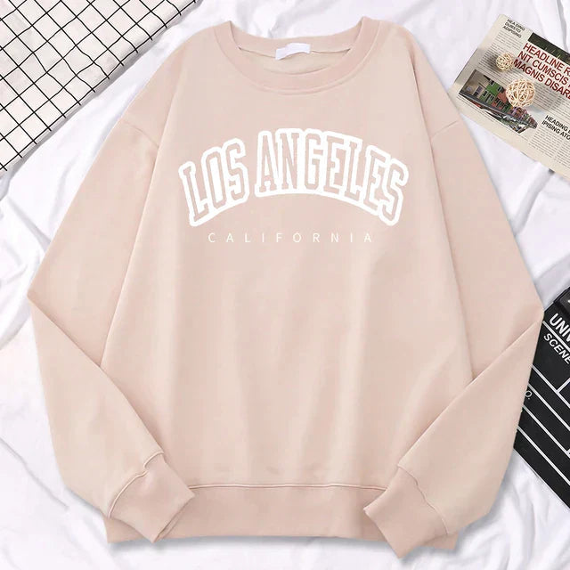 Jennifer | Oversized fleece sweatshirt with round neck