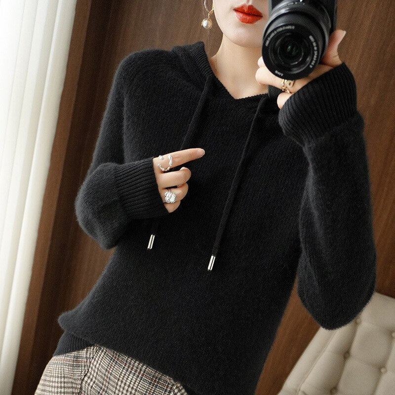 Jennifer | Timeless hoodie with long sleeves