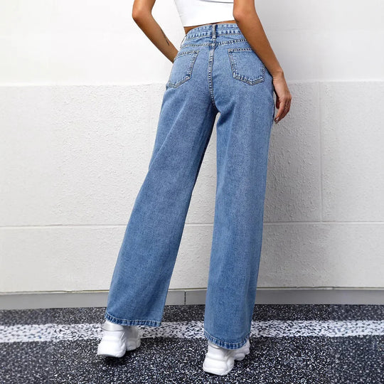 Jessica | Casual mom jeans with high waist