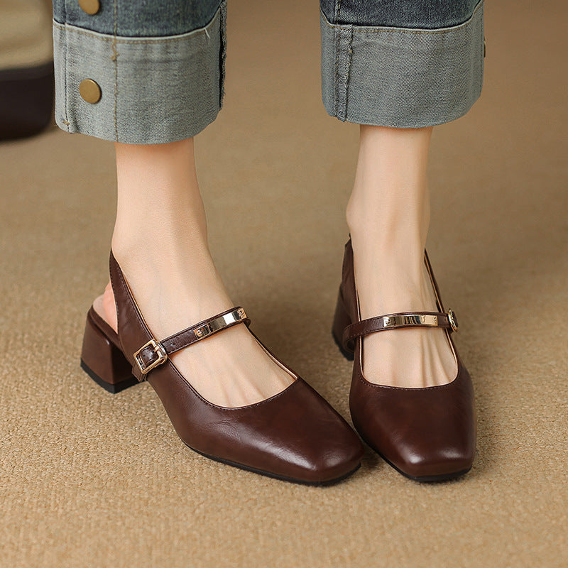 Jessika | Scarpe Dirndl Mary Jane Classiche