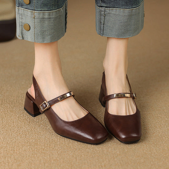 Jessika | Scarpe Dirndl Mary Jane Classiche