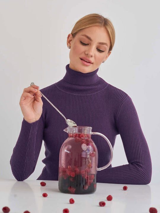 Jessika | Classic cotton turtleneck sweater