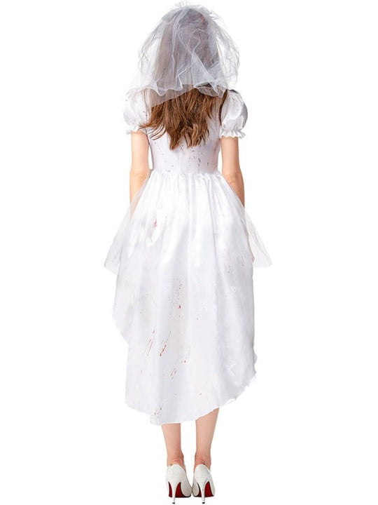 Jessika | Vampire Bridal Halloween Costume Mini Dress