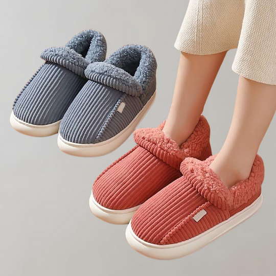 Nina – Pantofole da donna accoglienti con fodera in pile caldo